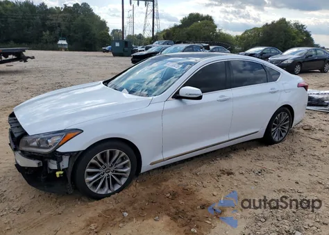 2017 Genesis G80 Base из США, поврежденный, VIN KMHGN4JE5HU176155